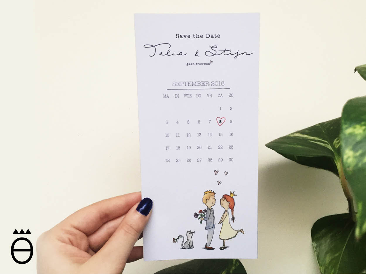 Save the Date Talia & Stijn